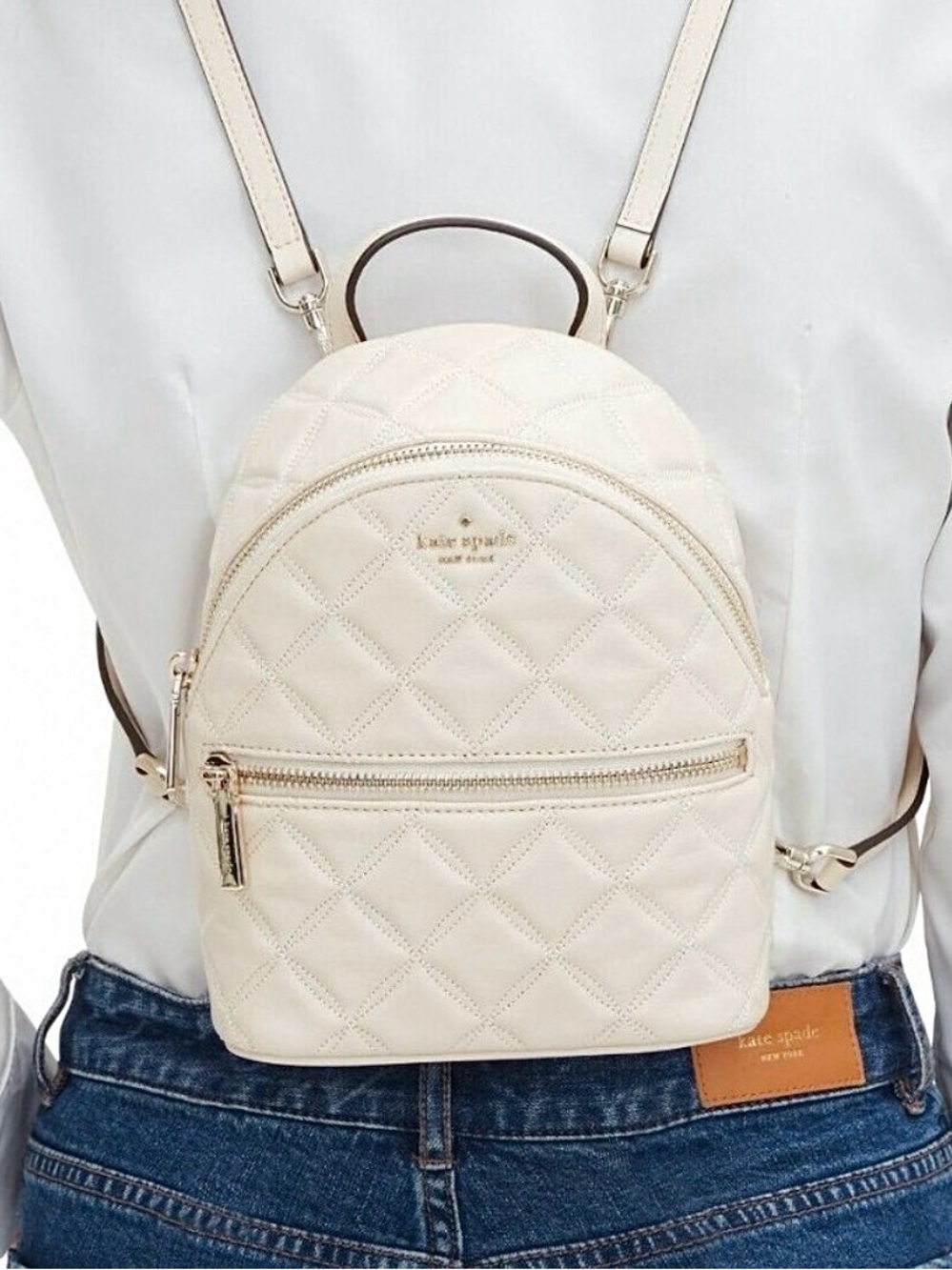 NWT Kate Spade Natalia Quilted Convertible Mini Backpack Retail $339